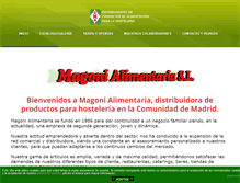 Tablet Screenshot of magoni.net